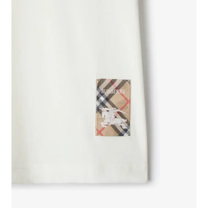Check Label-T-shirt i bomull Check Label-T-shirt i bomull