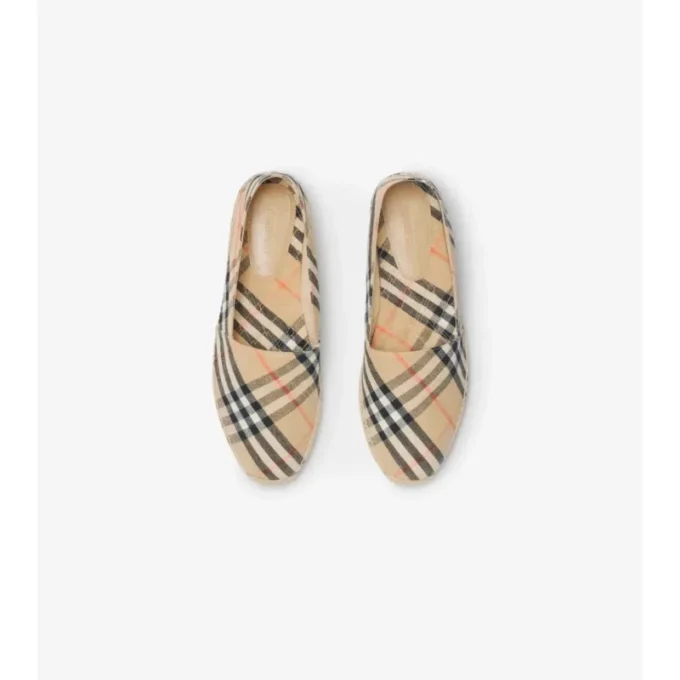Check Mews Espadriller Check Mews Espadriller