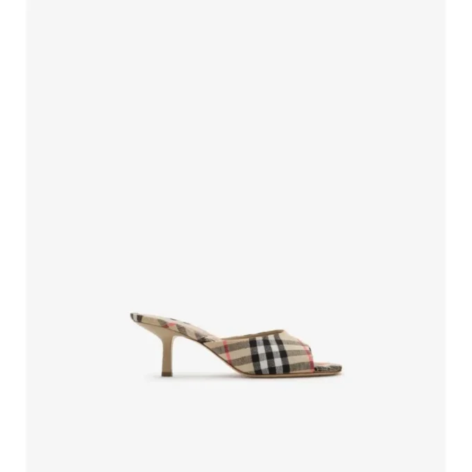Check Mews låga Sandaler Check Mews låga Sandaler