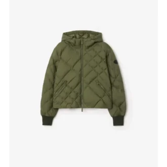 Check-Stitch Nylon Delley Dunjackor