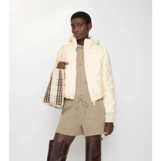 Check-Stitch Nylon Delley Dunjackor
