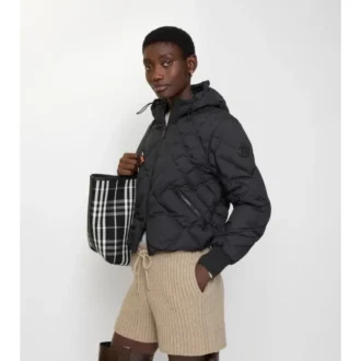 Check-Stitch Nylon Delley Dunjackor