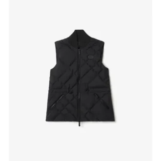 Check-Stitch Nylon Devonside Gilet