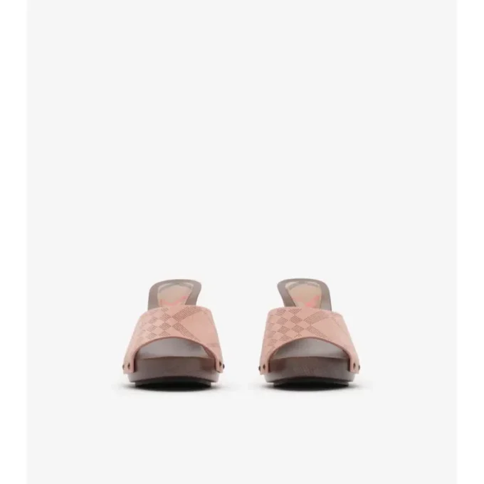 Check Suede Potter Mules Check Suede Potter Mules