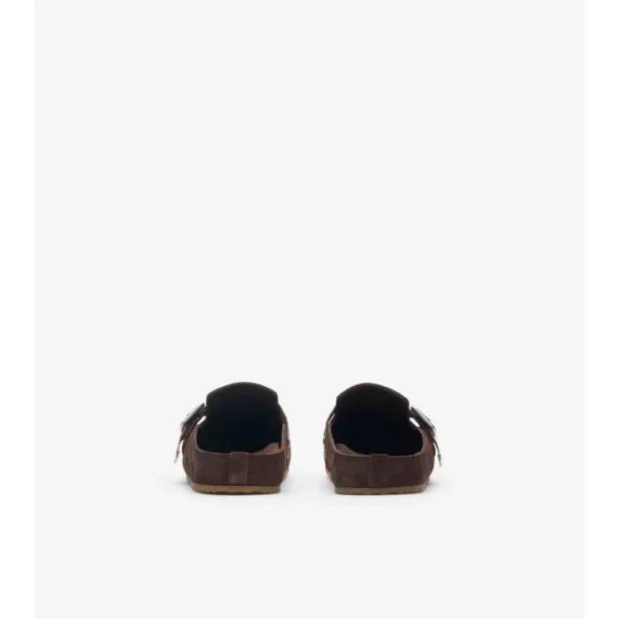 Check Suede Urchin Clogs Check Suede Urchin Clogs