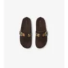 Check Suede Urchin Clogs Check Suede Urchin Clogs
