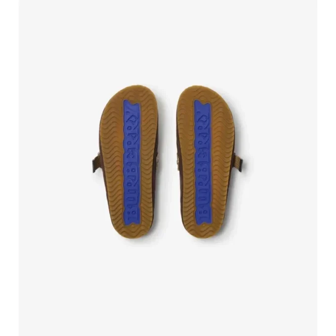 Check Suede Urchin Clogs Check Suede Urchin Clogs