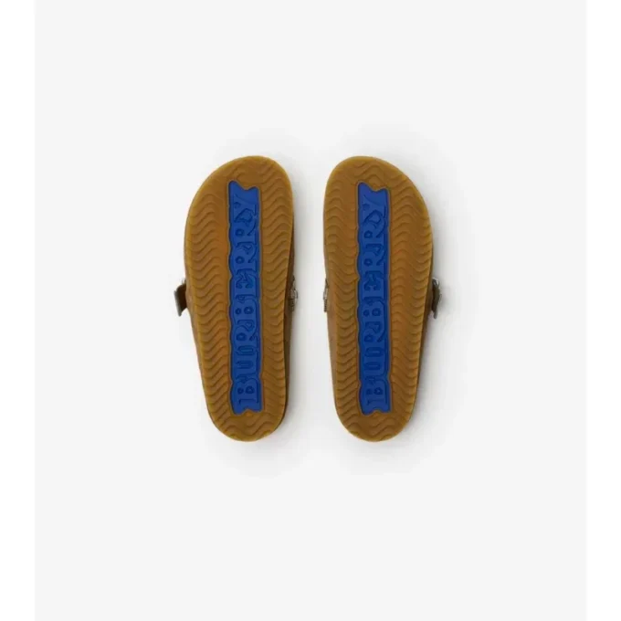 Check Suede Urchin Clogs Check Suede Urchin Clogs