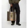Check Trench Tote Check Trench Tote