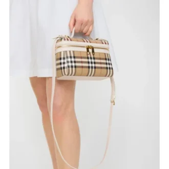 Check Vanity Bag 