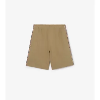 Checkmönstrade bomullsshorts