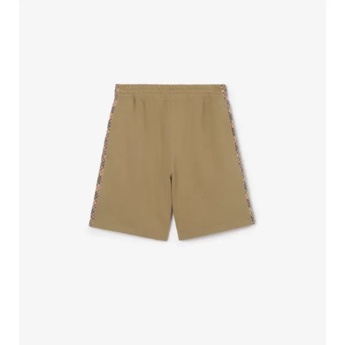 Checkmönstrade bomullsshorts