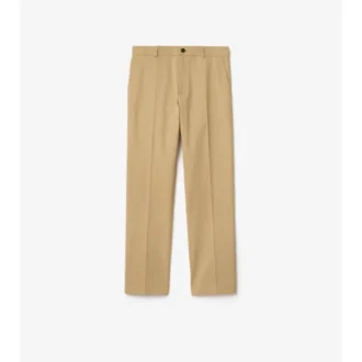 Chinos i bomullstwill