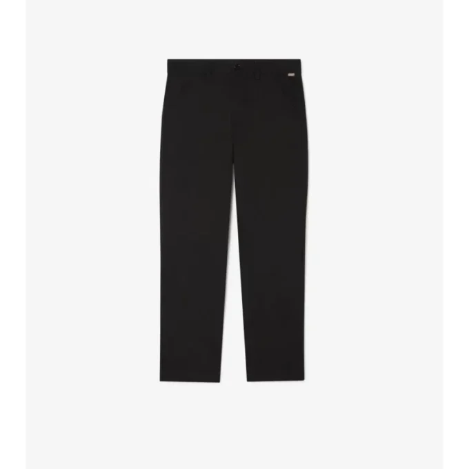 Chinos i bomullstwill