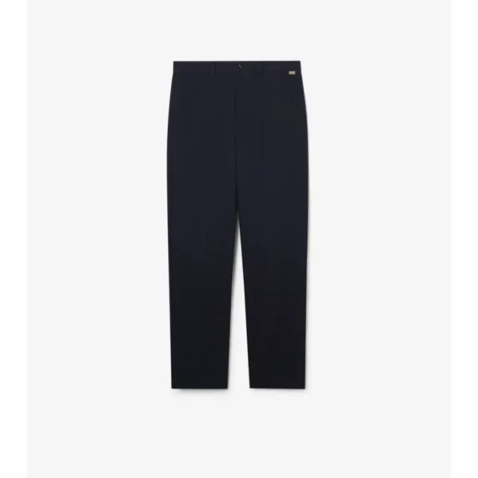 Chinos i bomullstwill