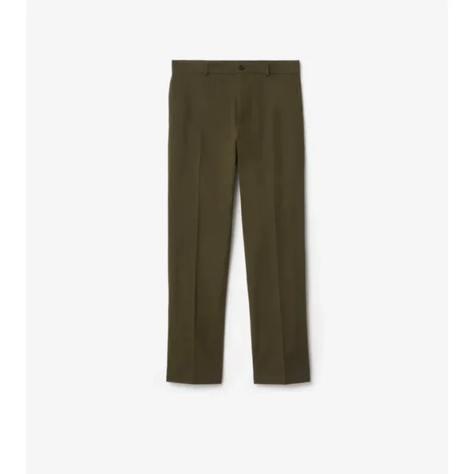 Chinos i bomullstwill