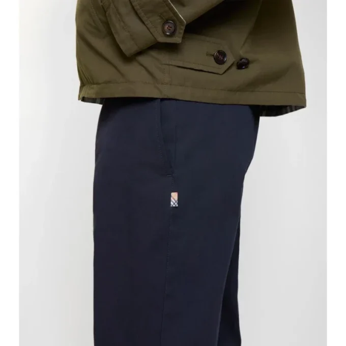 Chinos i bomullstwill