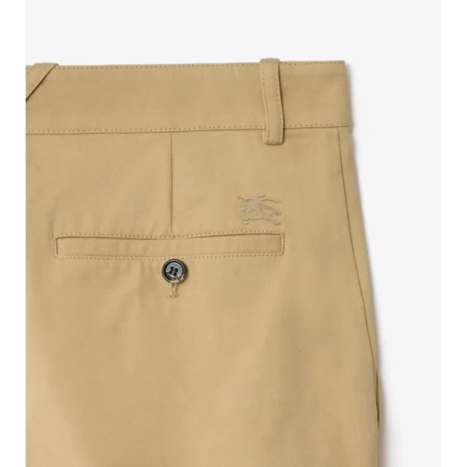 Chinos i bomullstwill