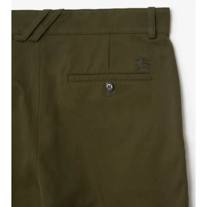 Chinos i bomullstwill