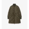 Danesbury-pufferkappa i nylon med rutmönster Danesbury-pufferkappa i nylon med rutmönster