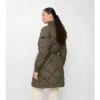 Danesbury-pufferkappa i nylon med rutmönster Danesbury-pufferkappa i nylon med rutmönster