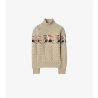 EKD Aran-stickad ulltröja