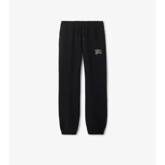 EKD Check joggingbyxor i bomull