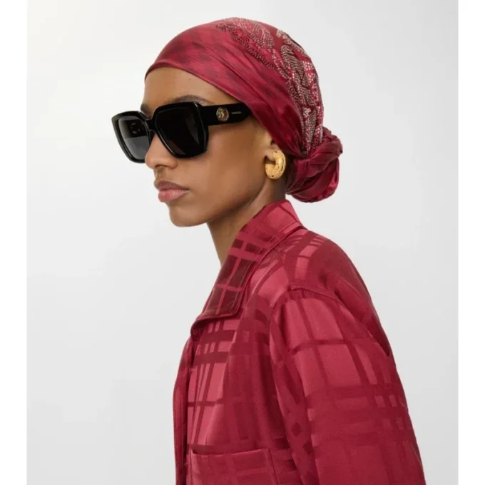 EKD Check silkescarf EKD Check silkescarf