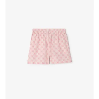 EKD Checkerboard  Shorts i bomullspoplin