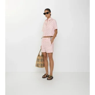 EKD Checkerboard  Shorts i bomullspoplin