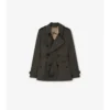 Extra kort Kensington-trenchcoat i Tropical Gabardine Extra kort Kensington-trenchcoat i Tropical Gabardine