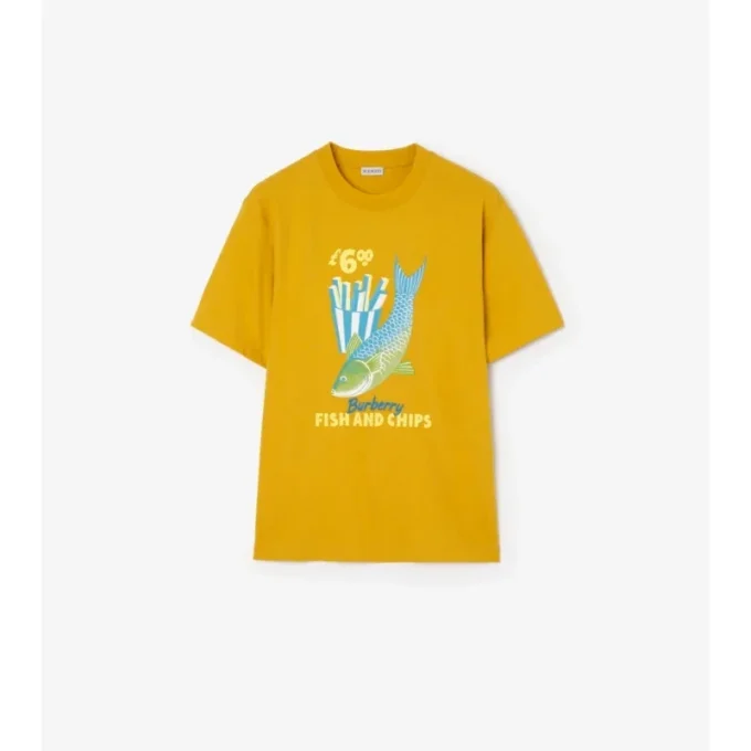 Fish and Chips Bomullst-shirt Fish and Chips Bomullst-shirt