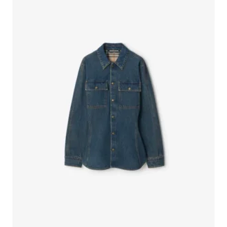 Fit-and-flare-Denim-skjorta