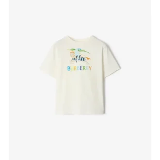 Flerfärgad EKD-t-shirt i bomullstwill