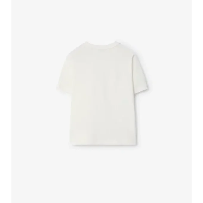 Flerfärgad EKD-t-shirt i bomullstwill Flerfärgad EKD-t-shirt i bomullstwill