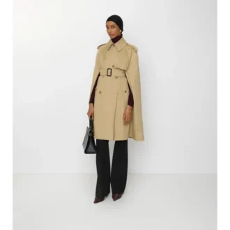 Gabardine Belmont Trench Cape
