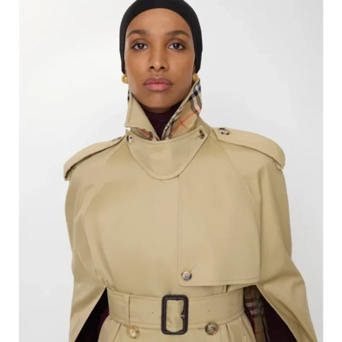 Gabardine Belmont Trench Cape Gabardine Belmont Trench Cape