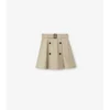 Gabardine-trenchcoat-minikjol Gabardine-trenchcoat-minikjol