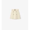 Gabardine-trenchcoat-minikjol Gabardine-trenchcoat-minikjol