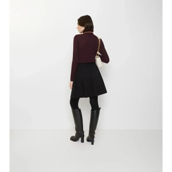 Gabardine-trenchcoat-minikjol Gabardine-trenchcoat-minikjol