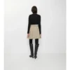 Gabardine-trenchcoat-minikjol Gabardine-trenchcoat-minikjol