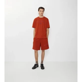 Gothic Logo-shorts i bomull