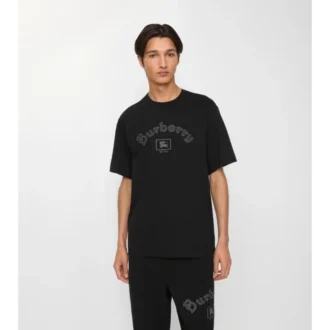 Gothic Logo-T-shirt i bomull