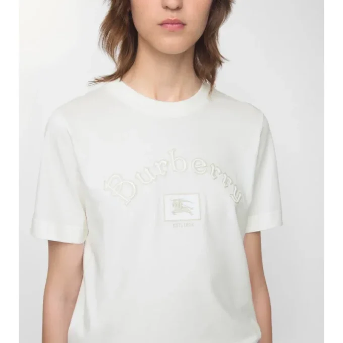 Gothic Logo-T-shirt i bomull