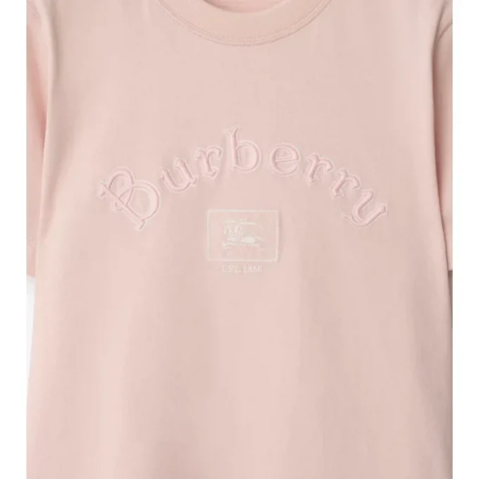 Gothic Logo-T-shirt i bomull Gothic Logo-T-shirt i bomull