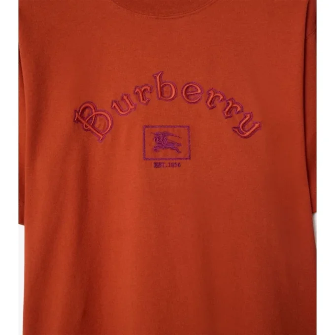 Gothic Logo-T-shirt i bomull Gothic Logo-T-shirt i bomull