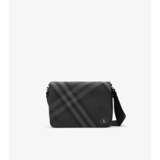 Grid Messenger Bag