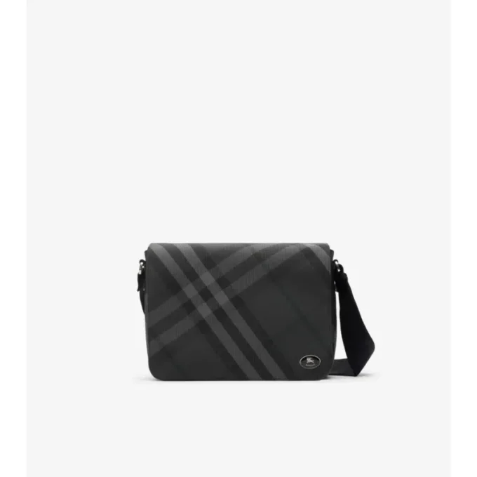 Grid Messenger Bag
