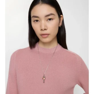 Halsband med hjärtberlock i form av en riddare Halsband med hjärtberlock i form av en riddare