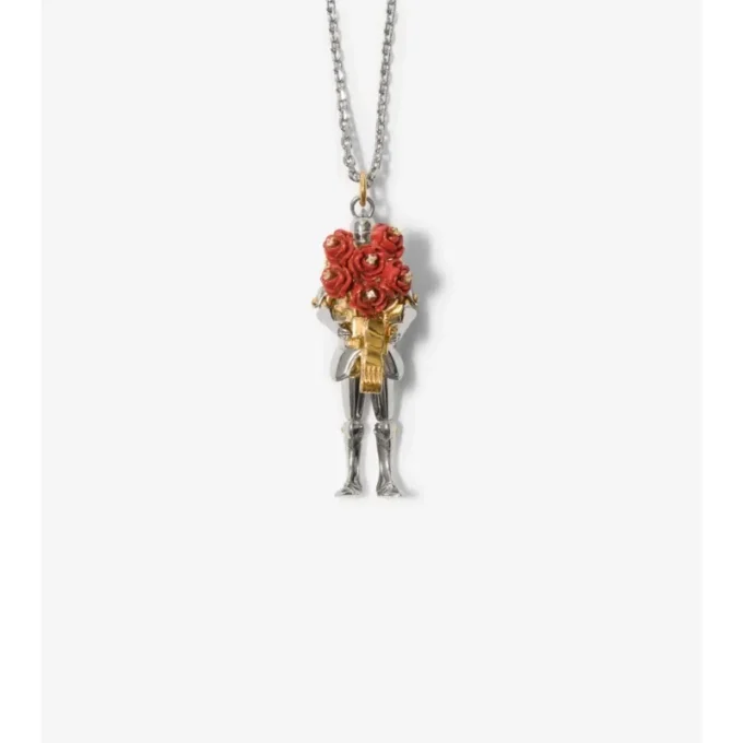 Halsband med Knight Rose-berlock Halsband med Knight Rose-berlock